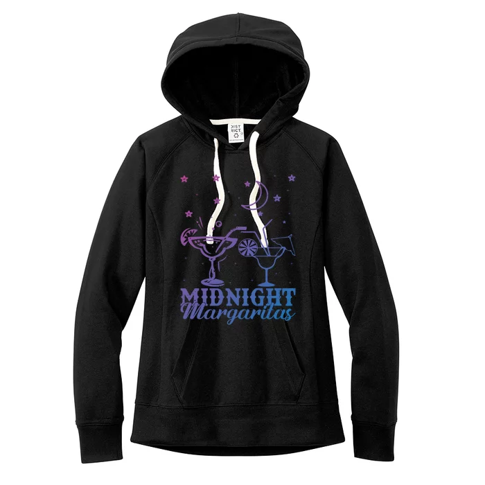 Midnight Margaritas Alcoholic Beverage Alcohol Gift Women's Fleece Hoodie