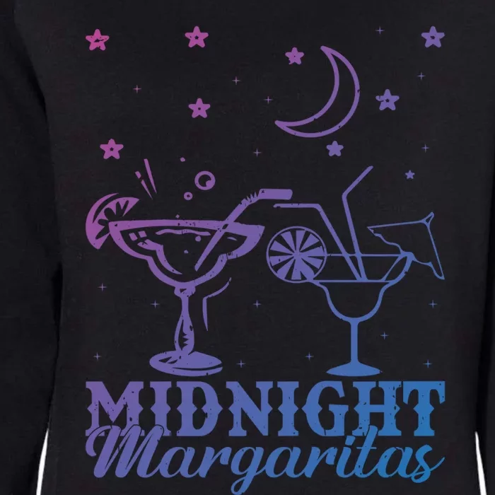 Midnight Margaritas Alcoholic Beverage Alcohol Gift Womens California Wash Sweatshirt