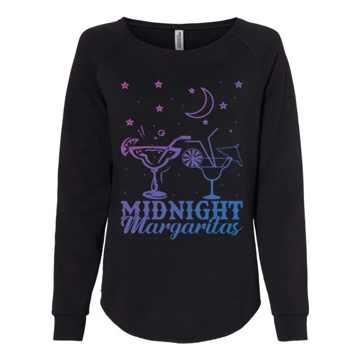 Midnight Margaritas Alcoholic Beverage Alcohol Gift Womens California Wash Sweatshirt