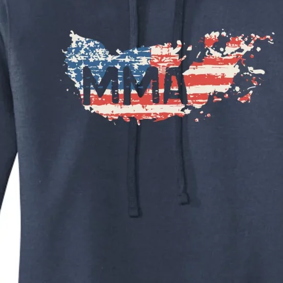 Mixed Martial Arts Usa Cool Gift Women's Pullover Hoodie