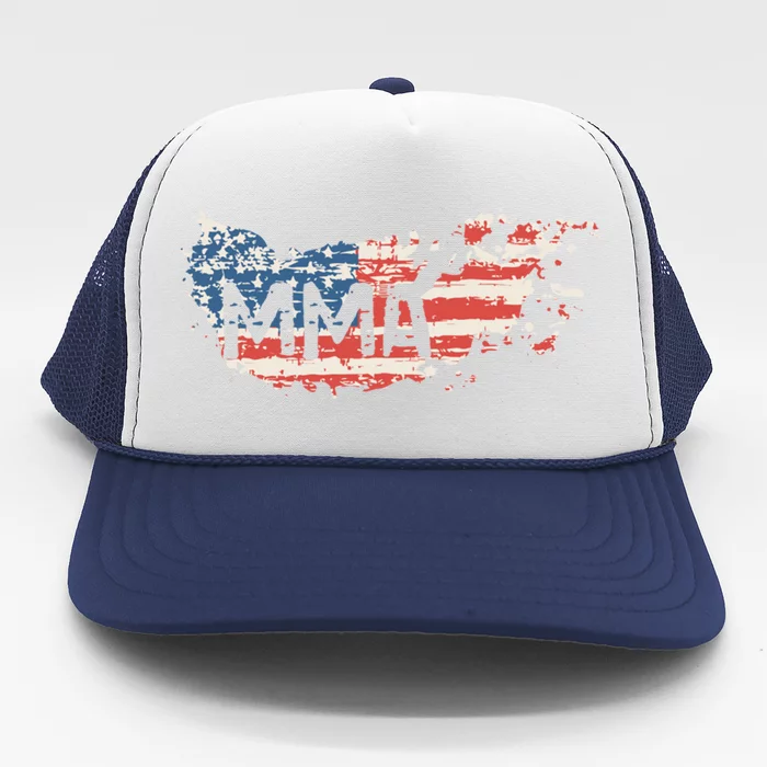 Mixed Martial Arts Usa Cool Gift Trucker Hat