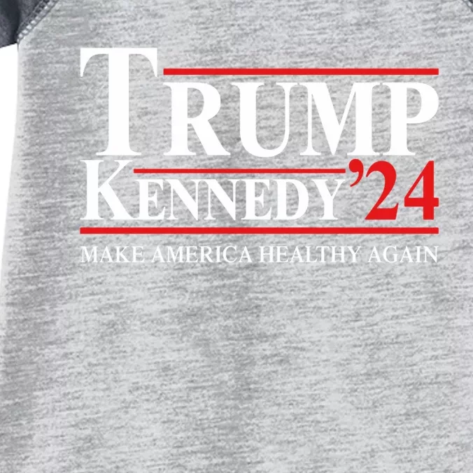 Maha Make America Healthy Again Trump Kennedy 2024 Infant Baby Jersey Bodysuit