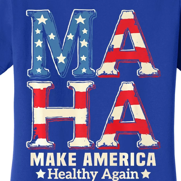 Maha Make America Healthy Again Trump Vance Kennedy 2024 Women's T-Shirt