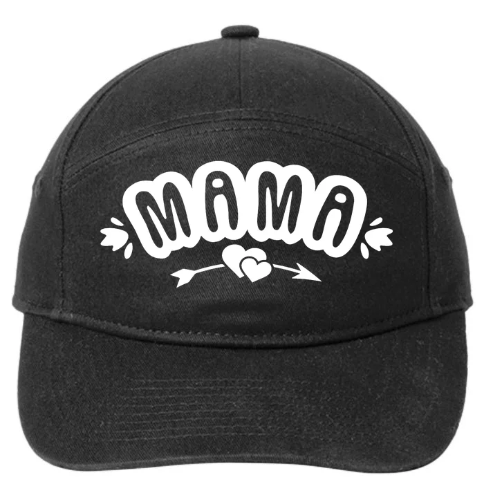 Mama 7-Panel Snapback Hat