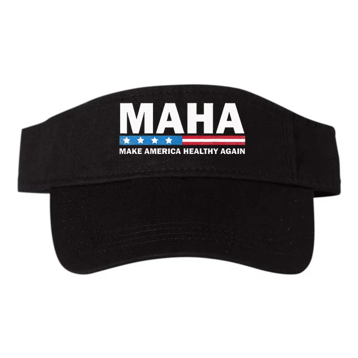 Maha Make America Healthy Again 2024 Us Election Valucap Bio-Washed Visor