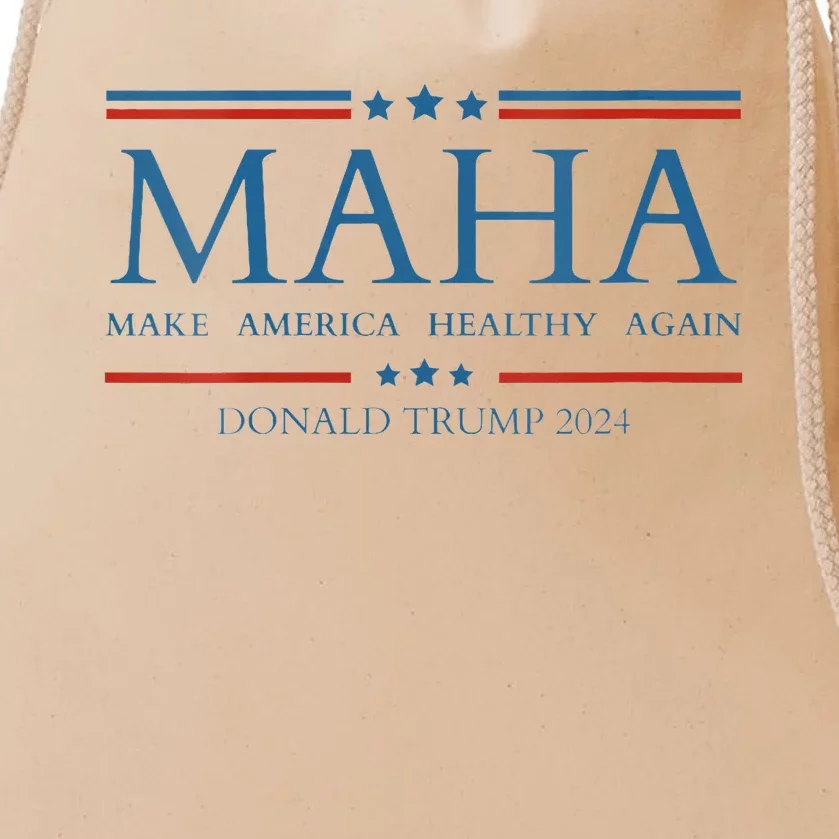 Maha Make America Healthy Again Drawstring Bag