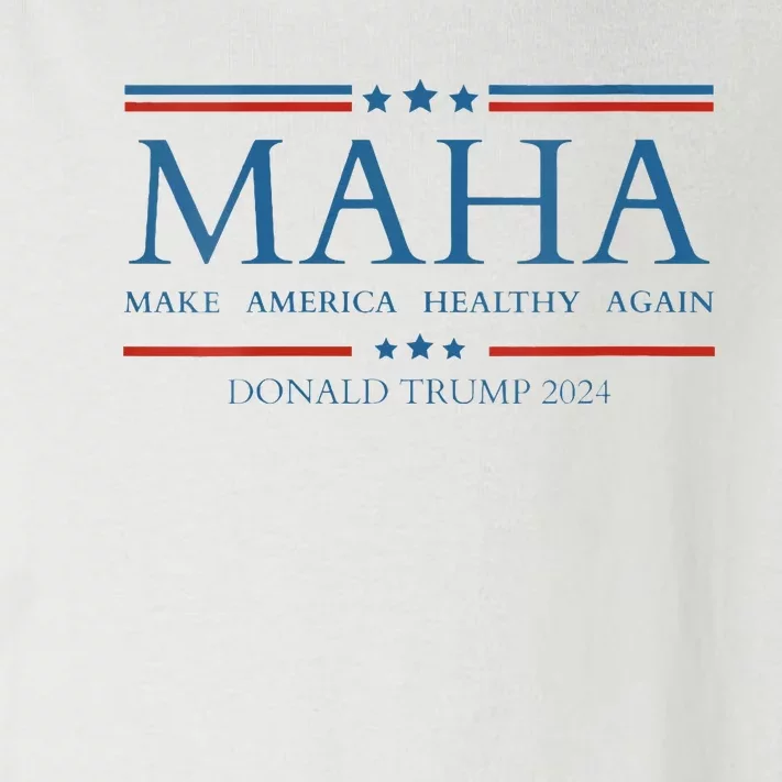 Maha Make America Healthy Again Toddler Long Sleeve Shirt