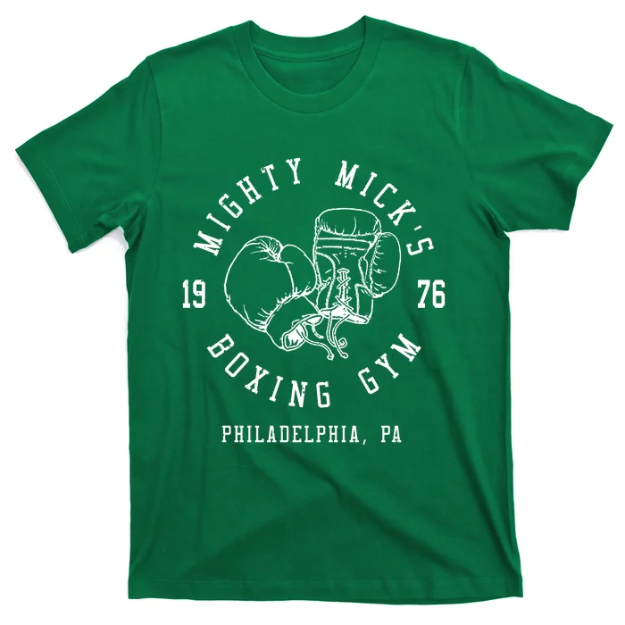 Mighty MickS Boxing Gym 1976 | Philadelphia Boxer Vintage T-Shirt