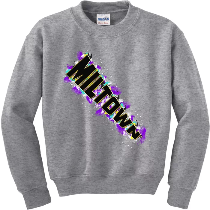 Miltown Milwaukee Bold Party Splash Kids Sweatshirt