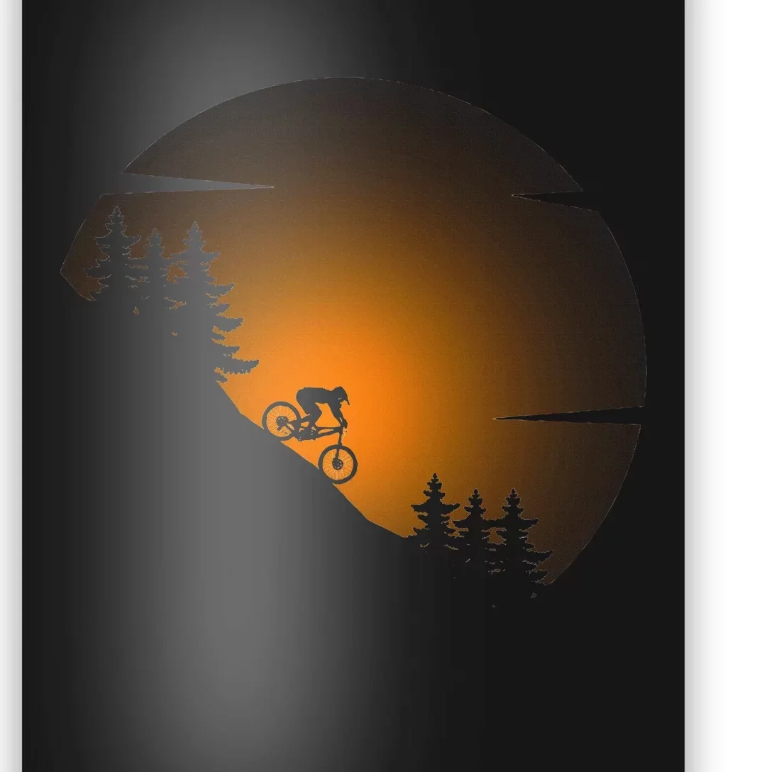 Mtb Mountain Bike Poster