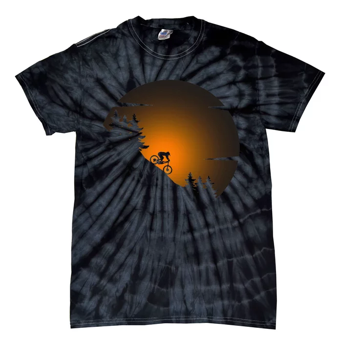 Mtb Mountain Bike Tie-Dye T-Shirt