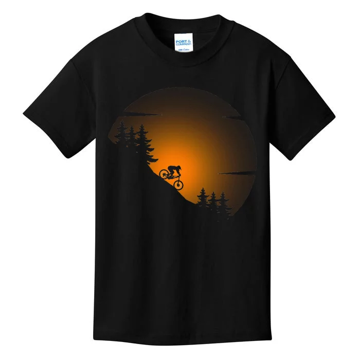 Mtb Mountain Bike Kids T-Shirt