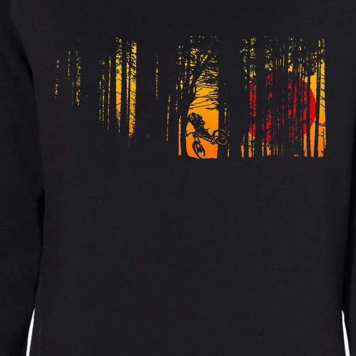 Mtb Mountain Bike Womens California Wash Sweatshirt