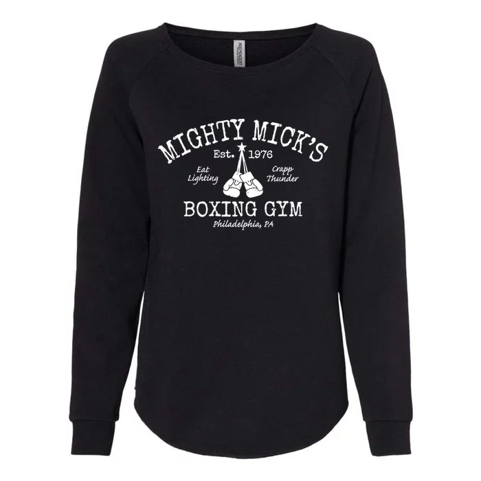 Mighty MickS Boxing Club Cute Gift Womens California Wash Sweatshirt