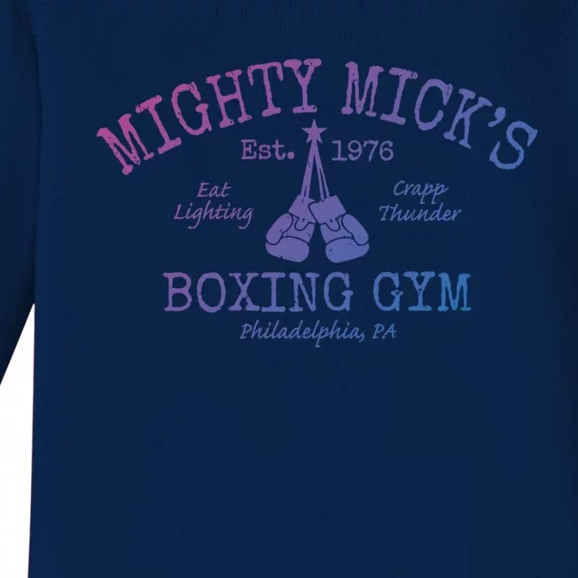 Mighty MickS Boxing Club Cute Gift Baby Long Sleeve Bodysuit