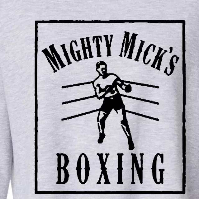 Mighty Micks Boxing Cropped Pullover Crew