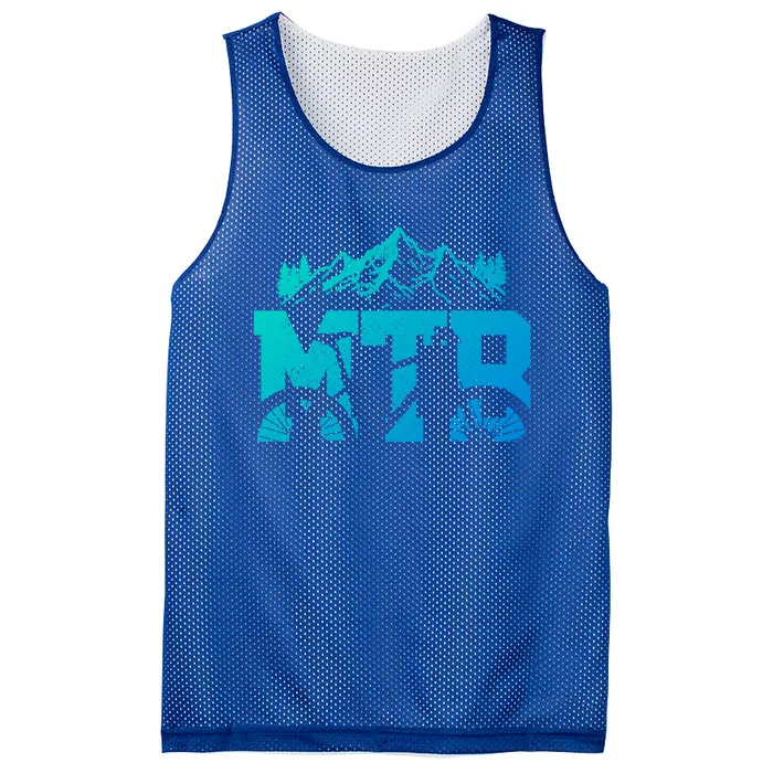 Mtb Mountain Bike Bicycle Mountain Biking Biker Gift Mesh Reversible Basketball Jersey Tank