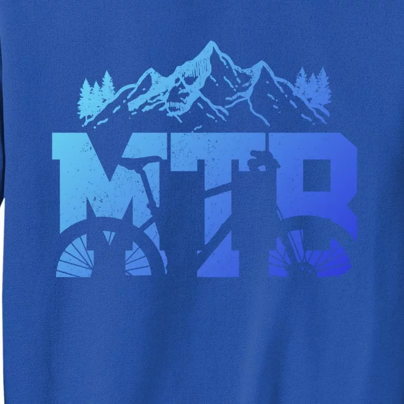 Mtb Mountain Bike Bicycle Mountain Biking Biker Gift Tall Sweatshirt