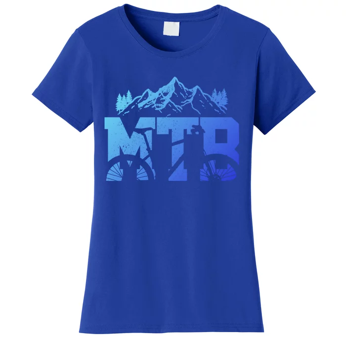 Mtb Mountain Bike Bicycle Mountain Biking Biker Gift Women's T-Shirt