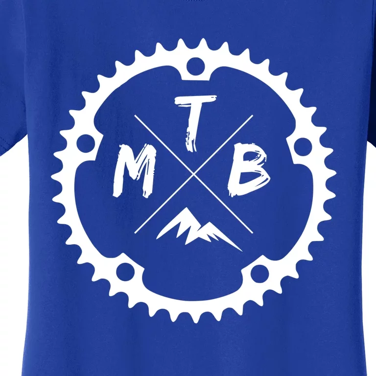 Mtb Mountain Biking And Cycling Gift Love Your Bike And Ride Women's T-Shirt