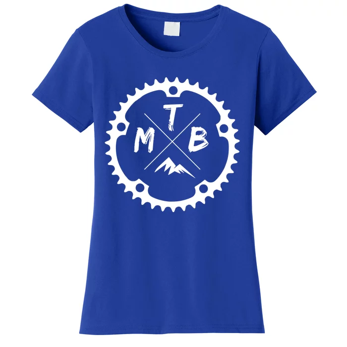 Mtb Mountain Biking And Cycling Gift Love Your Bike And Ride Women's T-Shirt