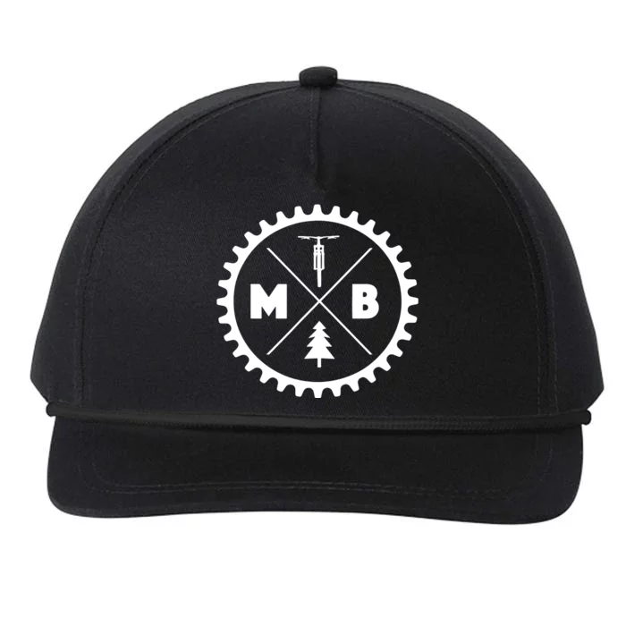 MTB Mountain Bike Snapback Five-Panel Rope Hat