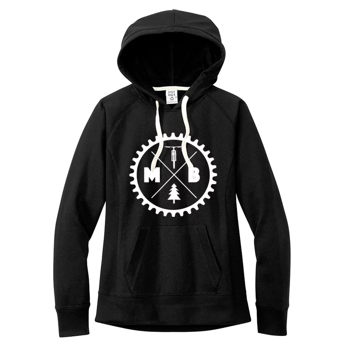 MTB Mountain Bike Women's Fleece Hoodie