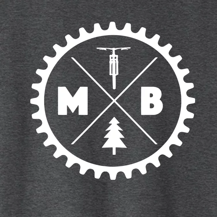 MTB Mountain Bike Women's Crop Top Tee