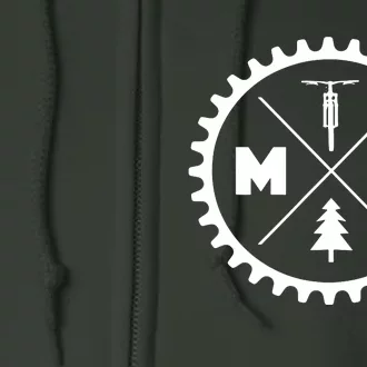 MTB Mountain Bike Full Zip Hoodie