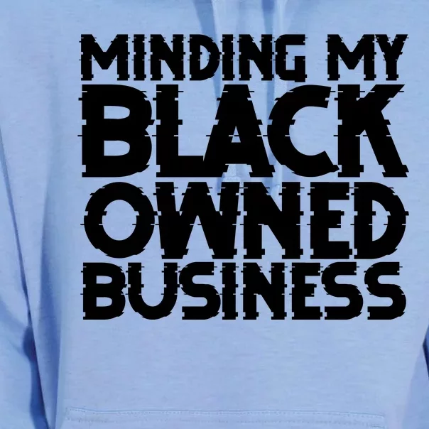 Minding My Black Owned Business Unisex Surf Hoodie