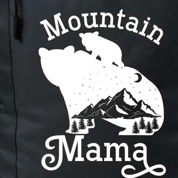 Mountain Mama Bear With Hiking Nature Mother's Day Meaningful Gift Daily Commute Backpack