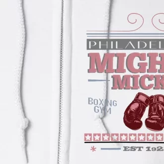 Mighty MickS Boxing Gym 1923 Full Zip Hoodie