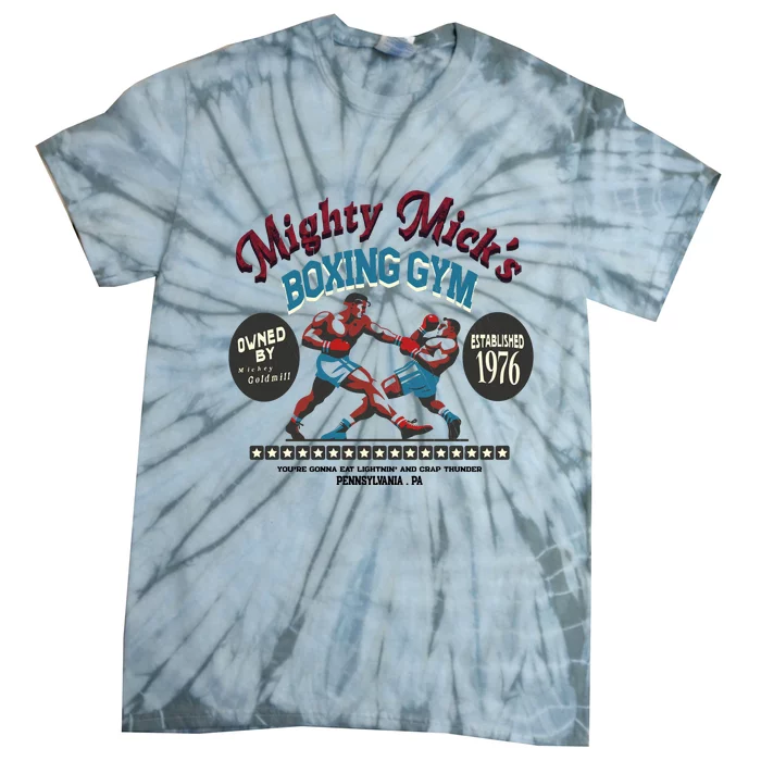 Mighty Micks Boxing Gym 1976 Tie-Dye T-Shirt