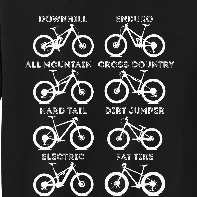 MTB Mountain Bike Biking Enthusiast Biker Bicycling Clothing Sweatshirt