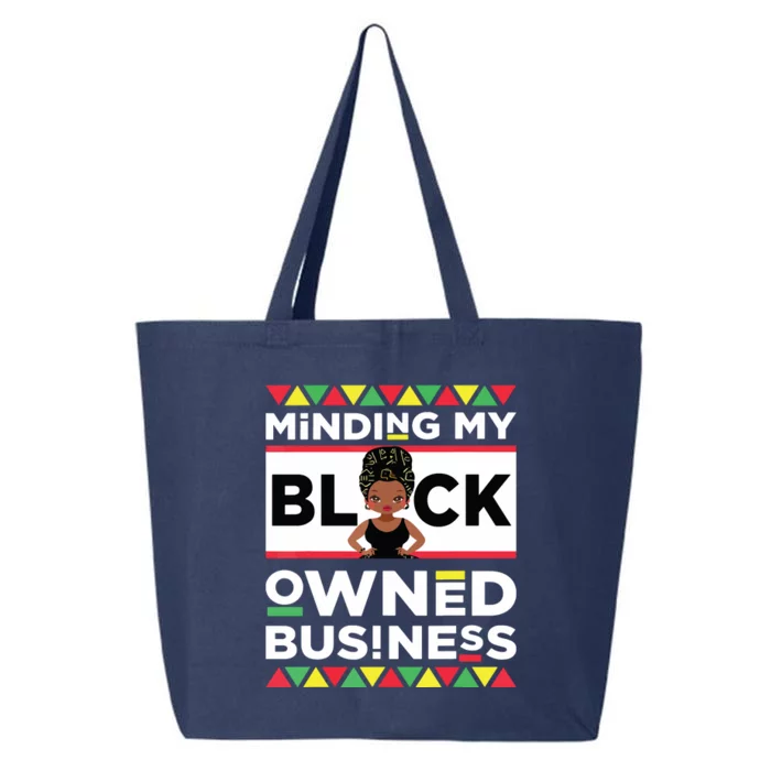 Minding My Black Owned Business 25L Jumbo Tote