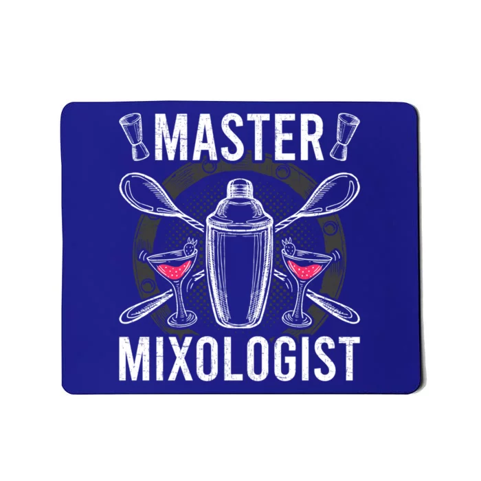 Master Mixologist Bartending Bartender Gift Mousepad