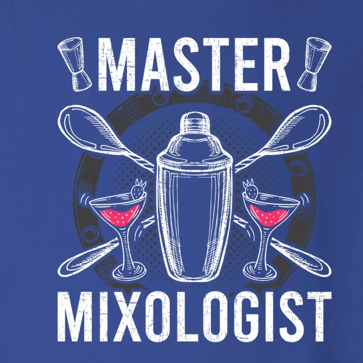 Master Mixologist Bartending Bartender Gift Toddler Long Sleeve Shirt