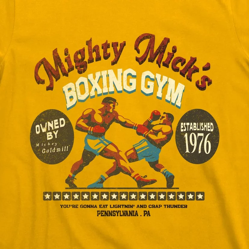 Mighty Micks Boxing Club Aged Look T-Shirt