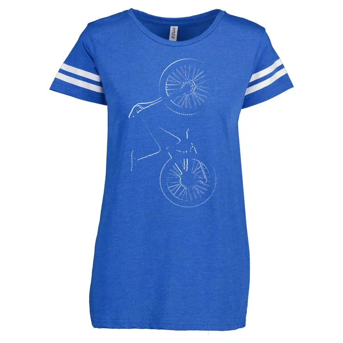 MTB Mountain Bike Apparel MTB Mountain Bike Enza Ladies Jersey Football T-Shirt