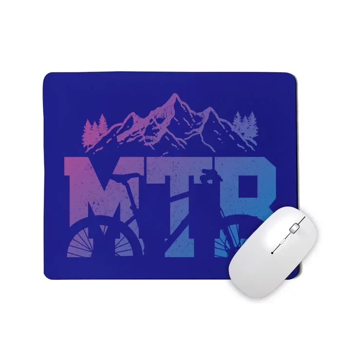 Mtb Mountain Bike Bicycle Mountain Biking Biker Gift Mousepad