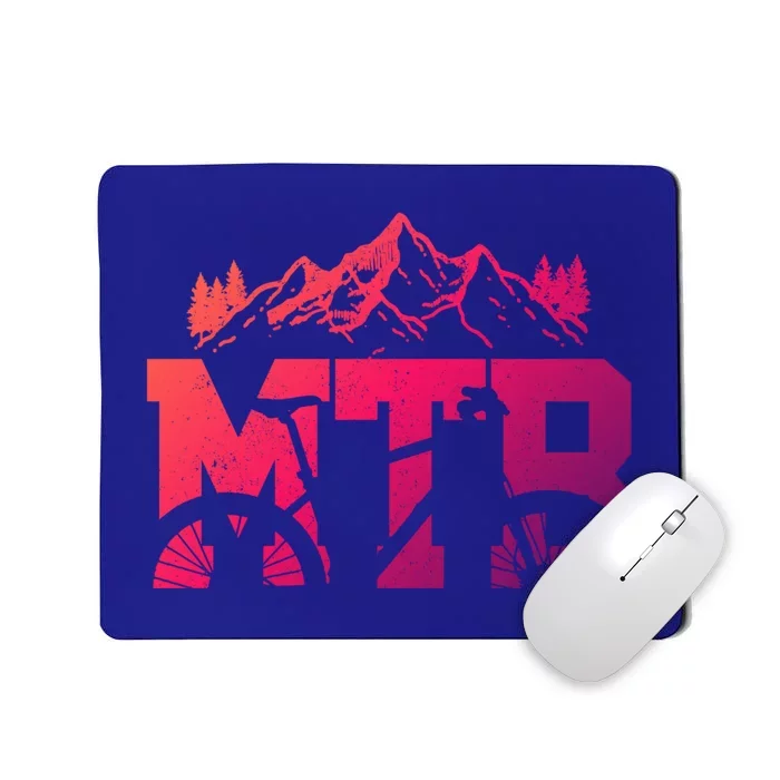 Mtb Mountain Bike Bicycle Mountain Biking Biker Gift Mousepad