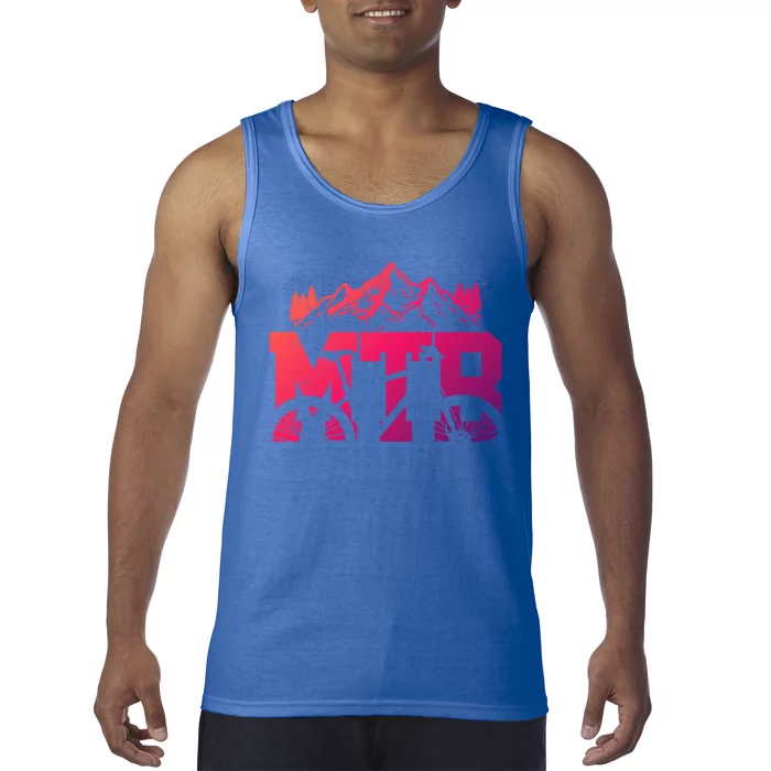 Mtb Mountain Bike Bicycle Mountain Biking Biker Gift Tank Top