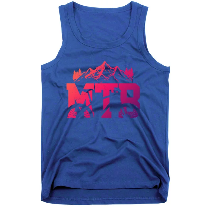 Mtb Mountain Bike Bicycle Mountain Biking Biker Gift Tank Top