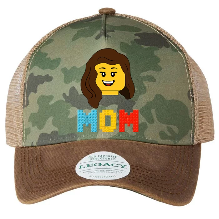 Mom Master Builder Building Bricks Blocks Matching Family Legacy Tie Dye Trucker Hat