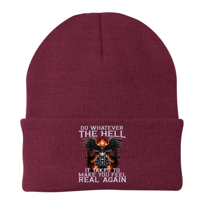 Motorbike Motorcyclist Biker Chopper Bike Motorcycles Knit Cap Winter Beanie