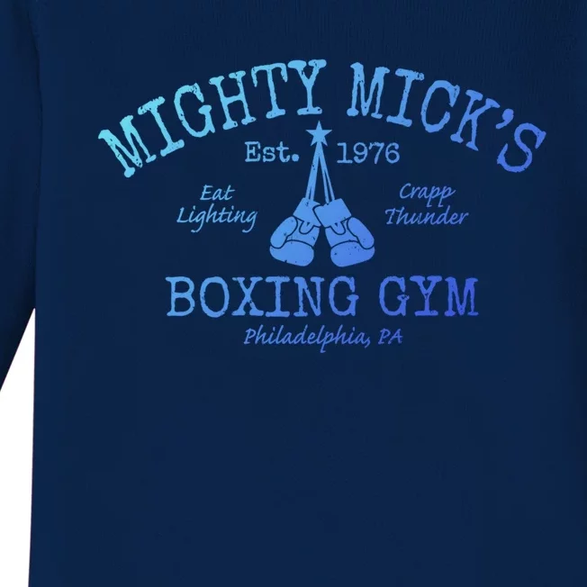 Mighty MickS Boxing Club Cute Gift Baby Long Sleeve Bodysuit