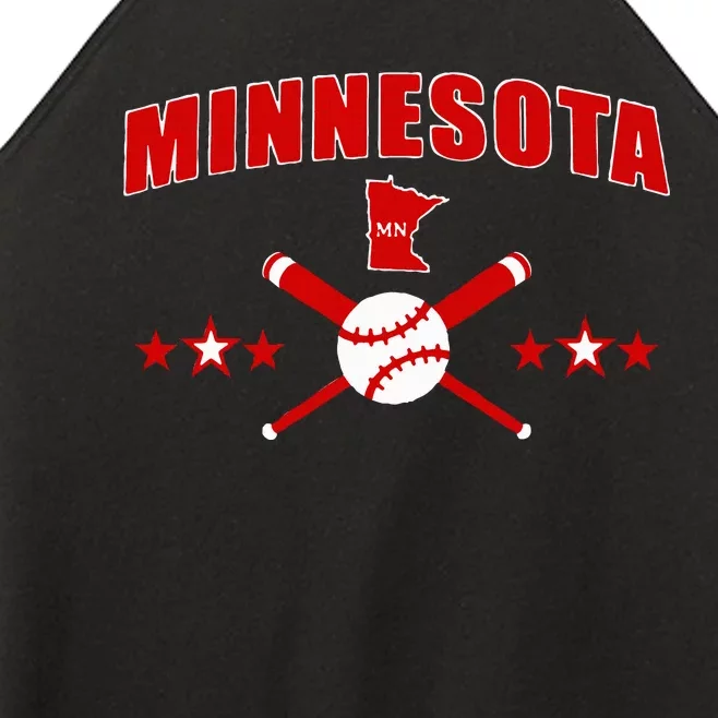 Minnesota Mn Baseball Women’s Perfect Tri Rocker Tank