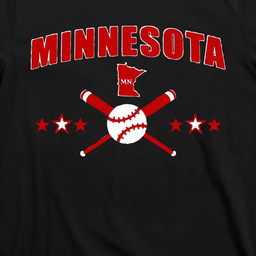 Minnesota Mn Baseball Vintage T-Shirt