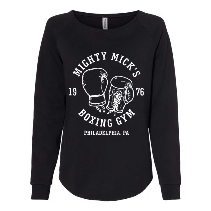 Mighty Mick's Boxing Gym 1976 Womens California Wash Sweatshirt