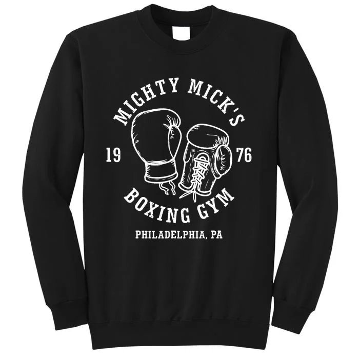 Mighty Mick's Boxing Gym 1976 Tall Sweatshirt